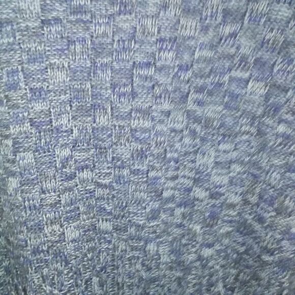 Men URBAN OUTFITTERS / KOTO Blue Cable Knit Cotton Crenwneck Sweater Size Medium - Picture 5 of 13